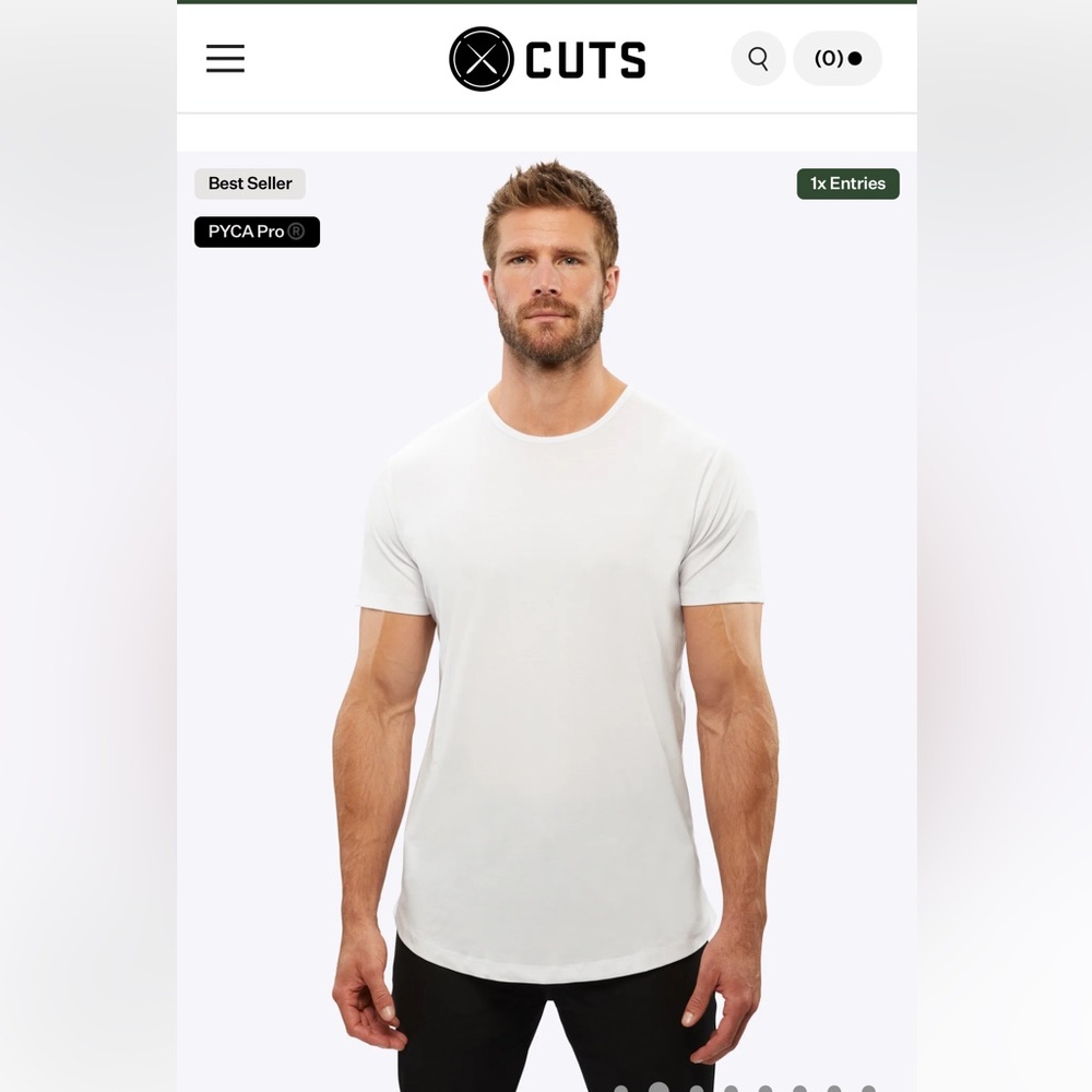 White Crew Neck T-Shirt